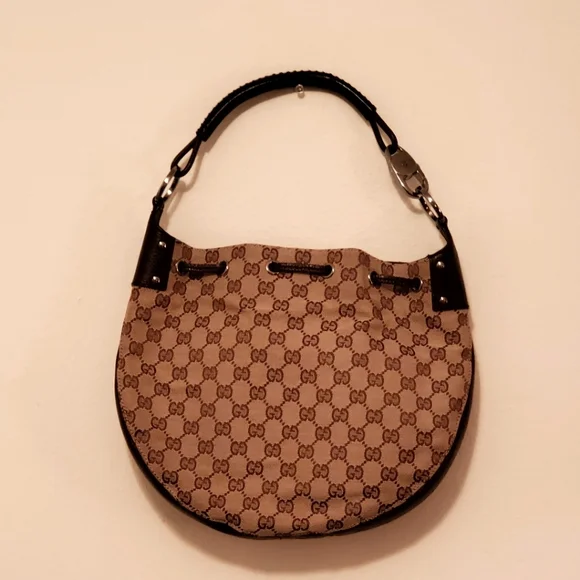 Vintage Gucci Brown Shoulder Bag - Picture 2 of 7